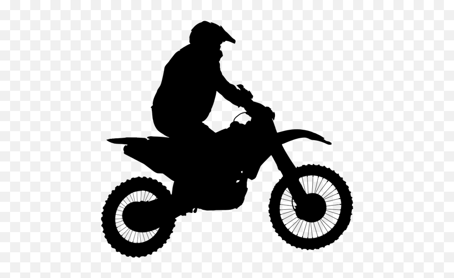 Motocross Siluett - Motocross Silhouette Png Emoji,Jeep Emoji