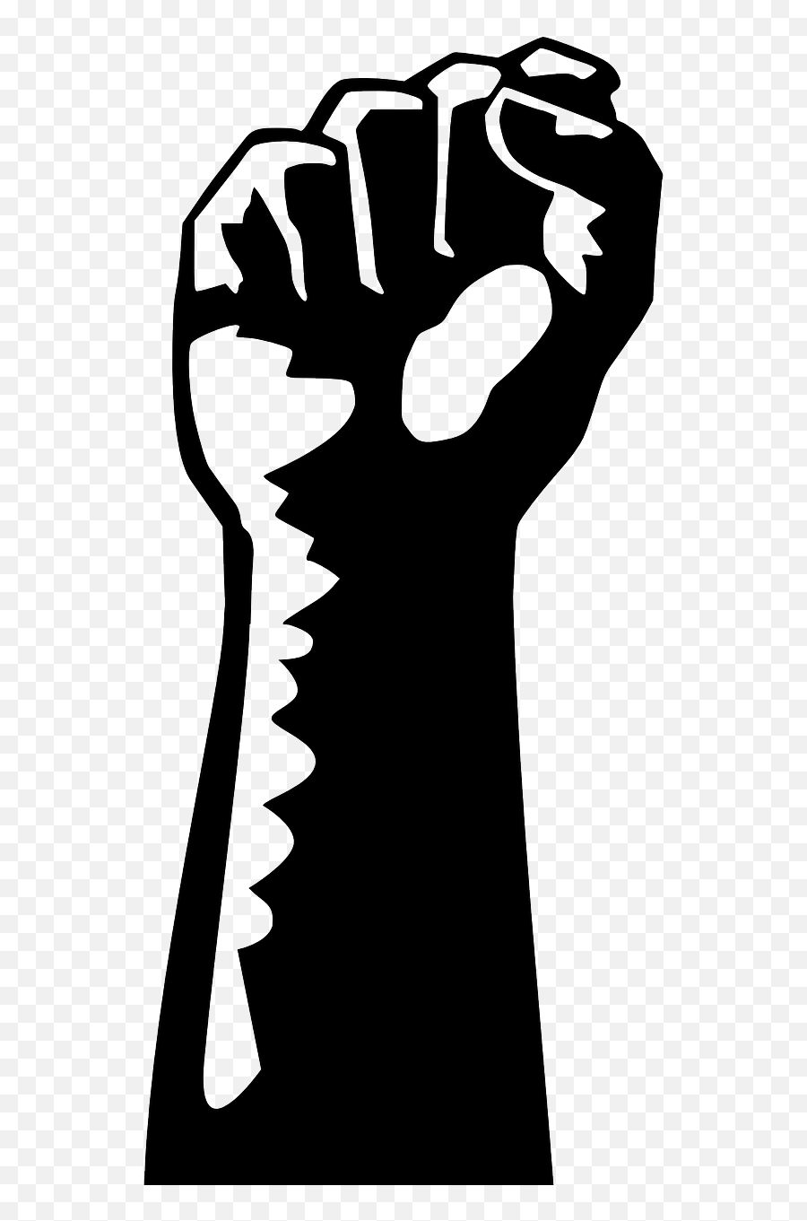 Fist Hand Worker Class Working - Workers Fist Emoji,Black Fist Bump Emoji