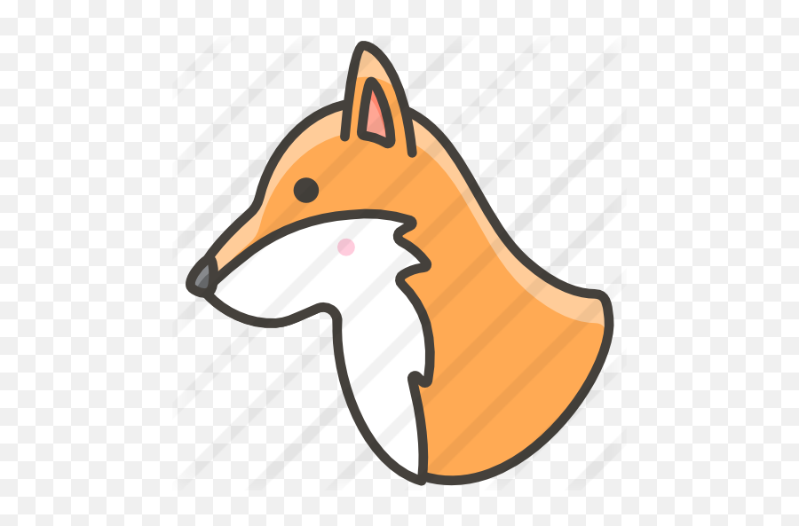 Fox - Clip Art Emoji,Fox Emoji