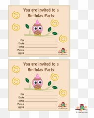 Printable - Birthday Invitation Emoji