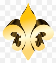 Fleur De Lis Emblem Decoration Png - Illustration Emoji,Fleur De Lis Emoticon