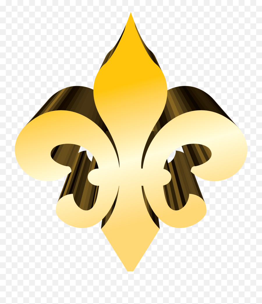 Fleur De Lis Emblem Decoration Png - Illustration Emoji,Fleur De Lis Emoticon