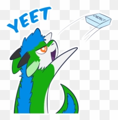 Furry Telegram Stickers - Pulex Cartoon Emoji,Yeet Emoji