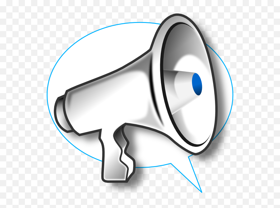 Megaphone Clip Art Vector Clipart - Megaphone Clip Art Emoji,Bullhorn Emoji