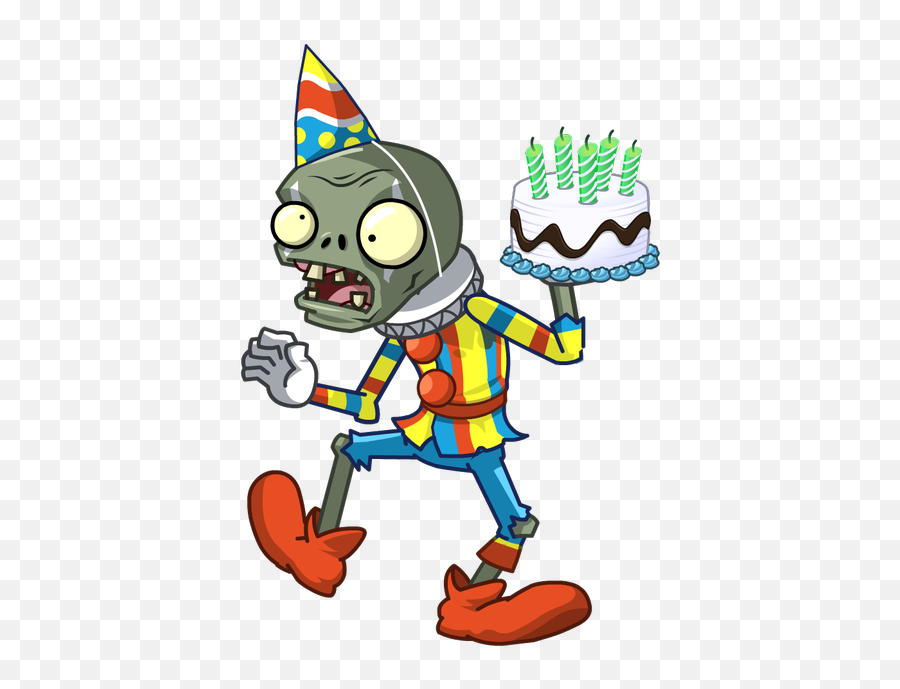 Clipart Zombie Birthday - Plants Vs Zombies Birthday Zombie Emoji,Zombie Emoji Png
