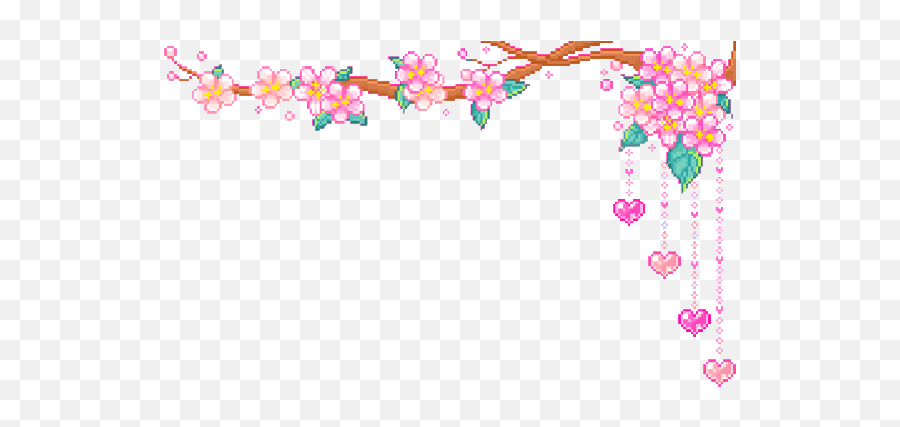 Top Asian Girl Katsumi Stickers For Android U0026 Ios Gfycat - Transparent Pixel Flowers Gif Emoji,Asian Girl Emoji