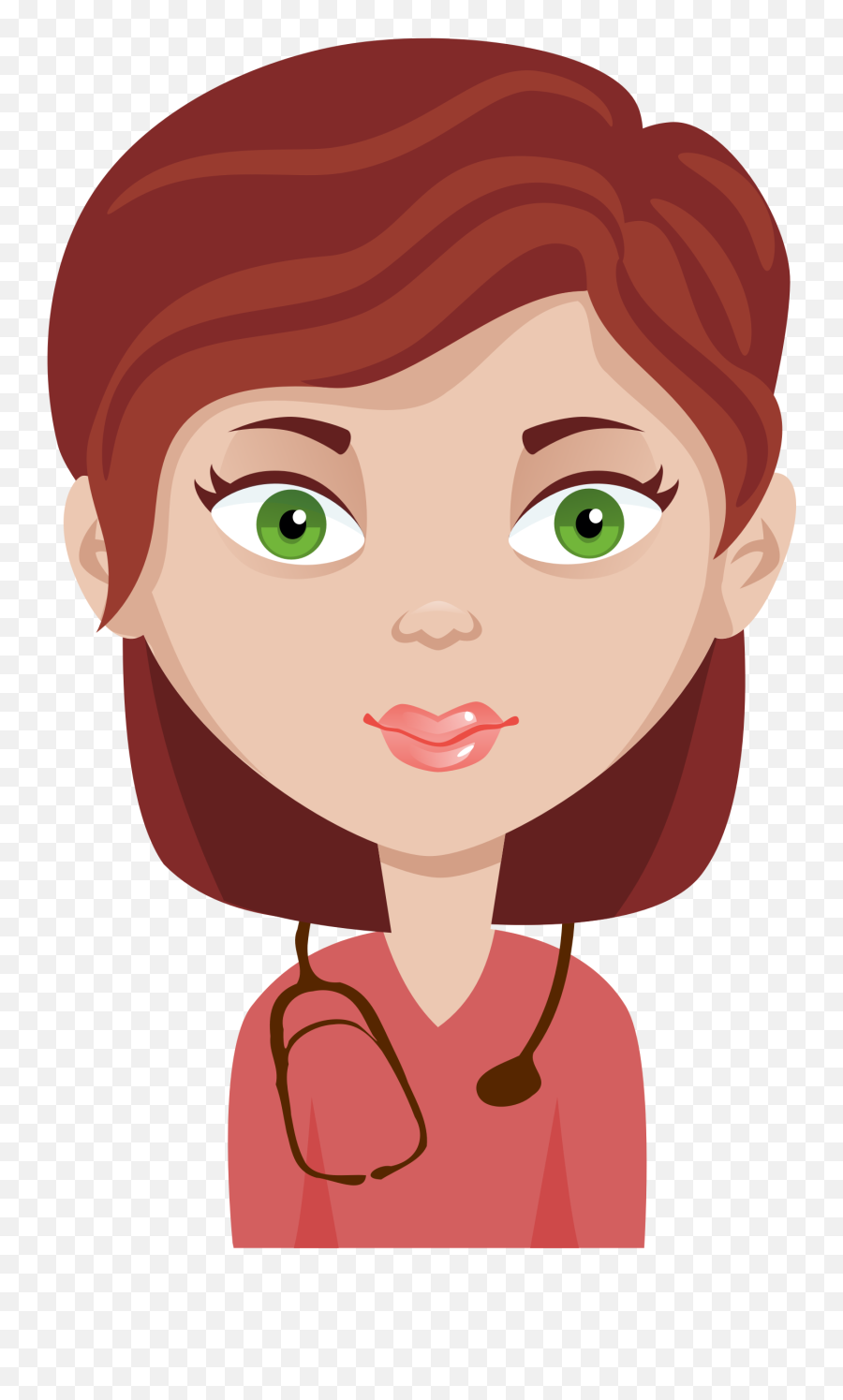 Clipart Face Doctor Transparent - Avatar Of Woman Emoji,Female Doctor Emoji