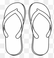Sunglasses Clipart Flip Flop - Flops Drawing Emoji
