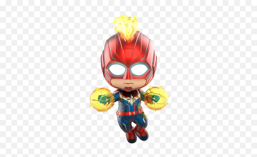 Marvel - Captain Marvel Cosbabys Bobble Head Emoji,Avengers Emojis