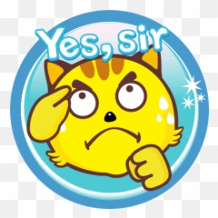 Yellow Cat Sticker - Face Discover u0026 Share GIFs Happy Emoji