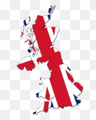 England Flag Clipart Basketball - Swine Flu Map Uk Britain Transparent Background Emoji