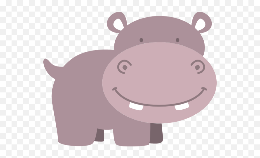 Free Online Hippos Animals Creatures - Hippo Illustration Png Emoji,Hippo Emoji