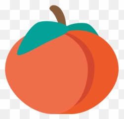 Peach Emoji Clipart - Fresh