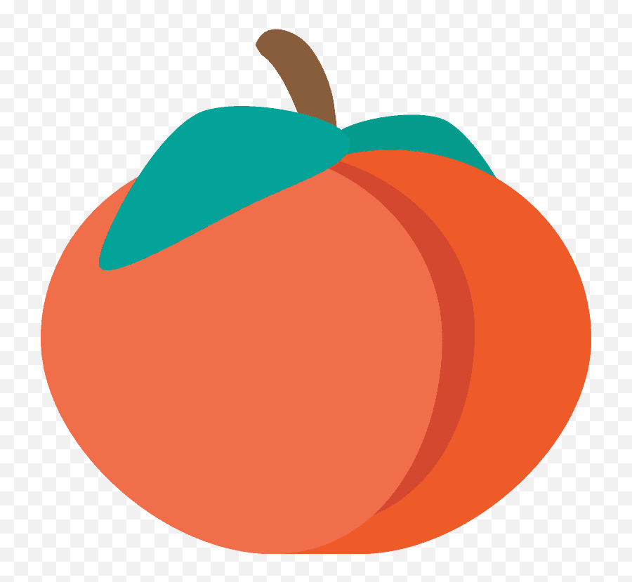 Peach Emoji Clipart - Fresh,Peach Emoji Transparent