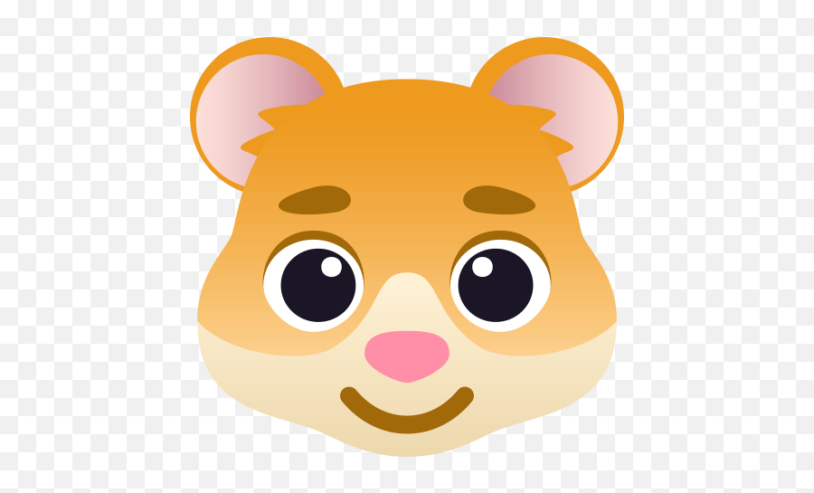 Emoji Face Hamster To - Cara De Cerdo Emoji,Hamster Emoji