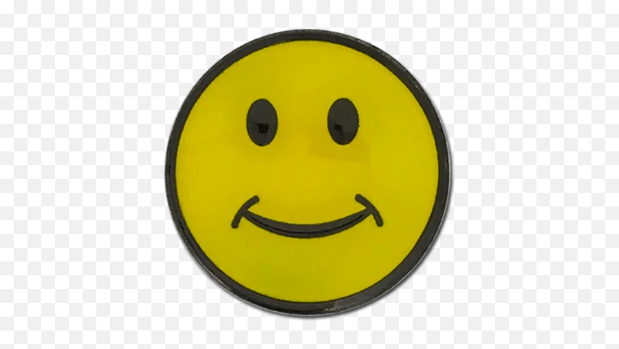 Smiley Face Badge - Smiley Face Badge Png Emoji,High Five Emoticon