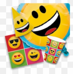 Witbaard Feestartikelen - Happy Emoji