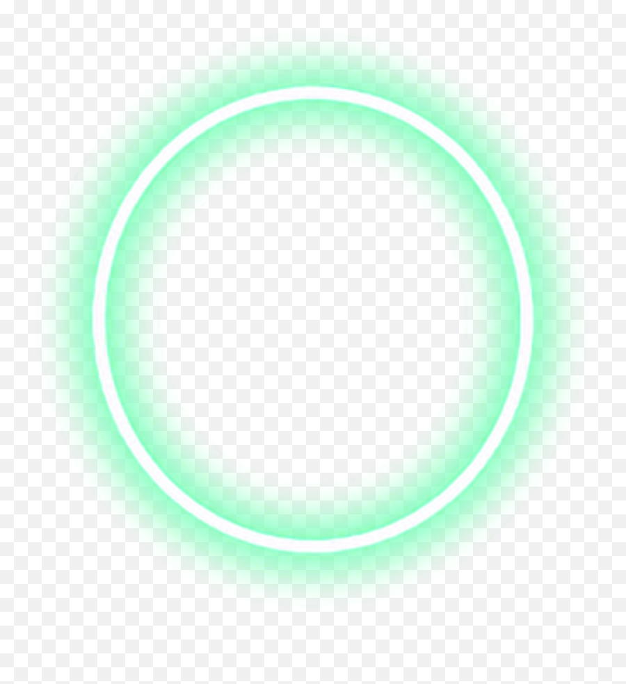 Neon Green Sticker - Color Gradient Emoji,Green Circle Emoji