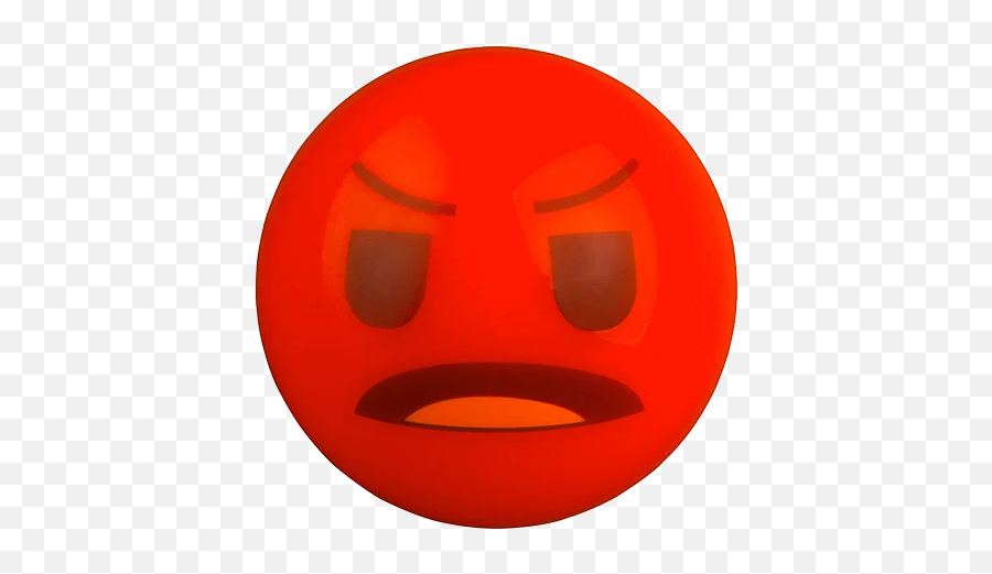 Emoji Field Hockey Ball - Smiley,Anger Emoji