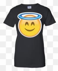 Heaven Angel Ring Smiley Emoji,Emoji Ring