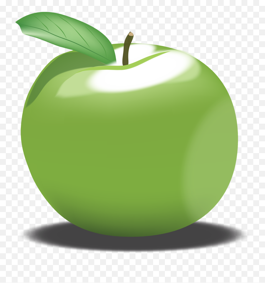 Png Graphic Library Stock Png Files - Green Apple Clipart Png Emoji,Green Apple Emoji