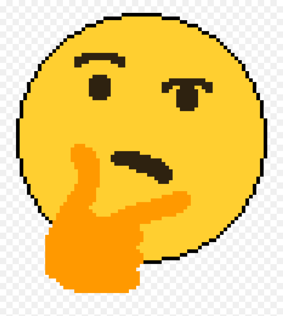 Pixilart - Smw Big Boo Sprite Emoji,Thinking Emoticon Text