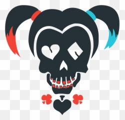 Harley Quinn Symbol Png 4 Png Image - Harley Quinn Suicide Squad Logo Png Emoji,Harley Emoji