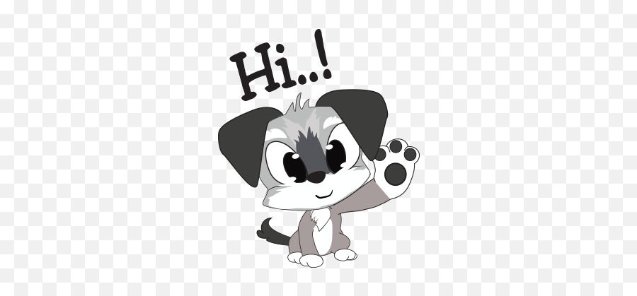 Yorkie Dog Emoji Stickers - Cartoon,Guess The Emoji Dog And Bone