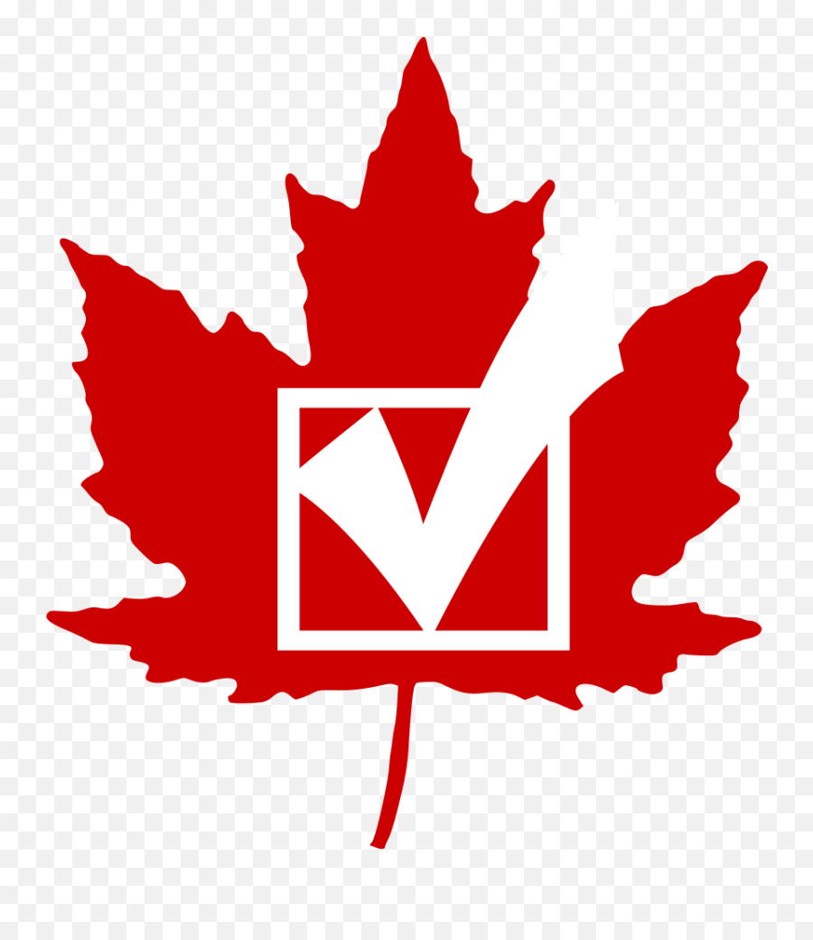 Can - Vote Canada Emoji,Check Mark Emojis