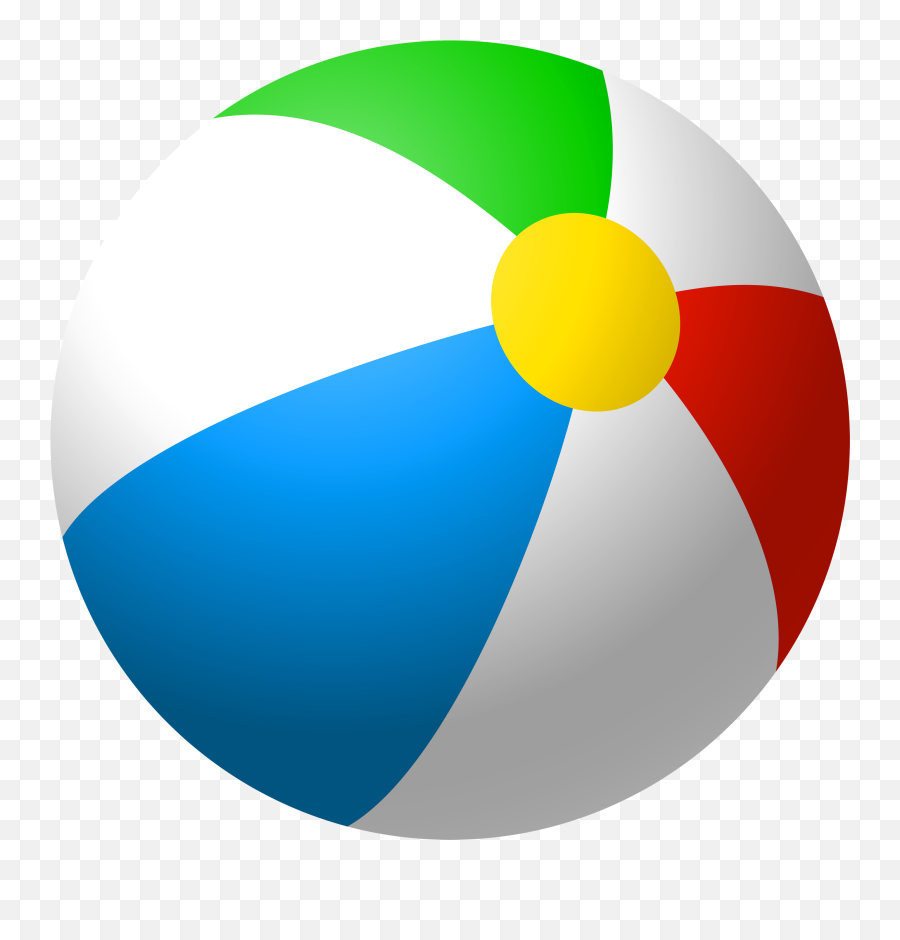 Summer Beach Ball Beachball Freetoedit - Transparent Background Beach Ball Clipart Emoji,Emoji Beach Ball