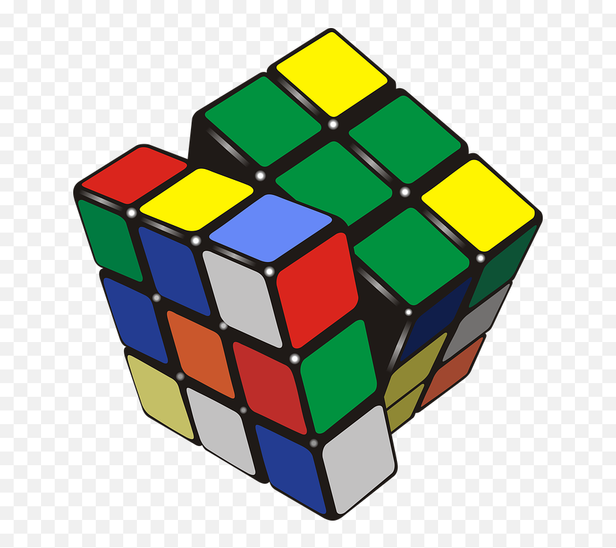 Rubiks Cube Rubik - Cube Emoji,Ice Cube Emoji