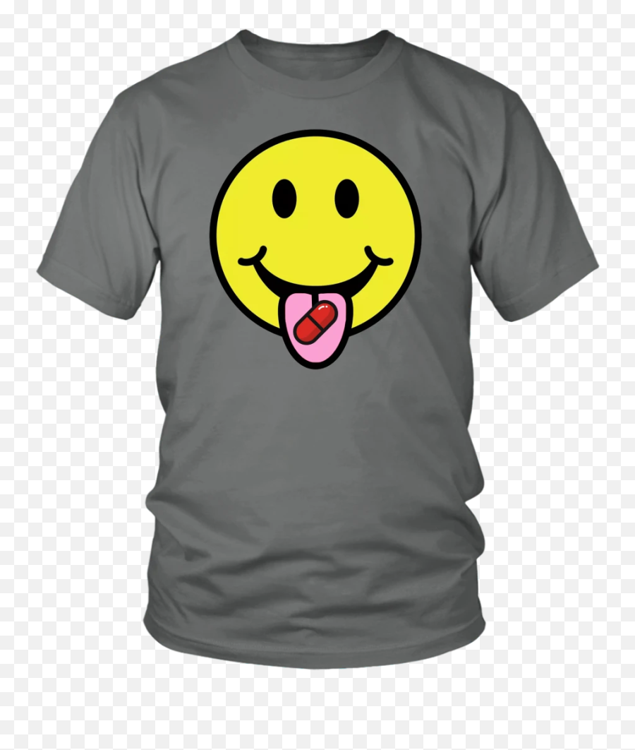 Red Pill Smiley - We Believe Warriors T Shirts Emoji,Red Faced Emoticon