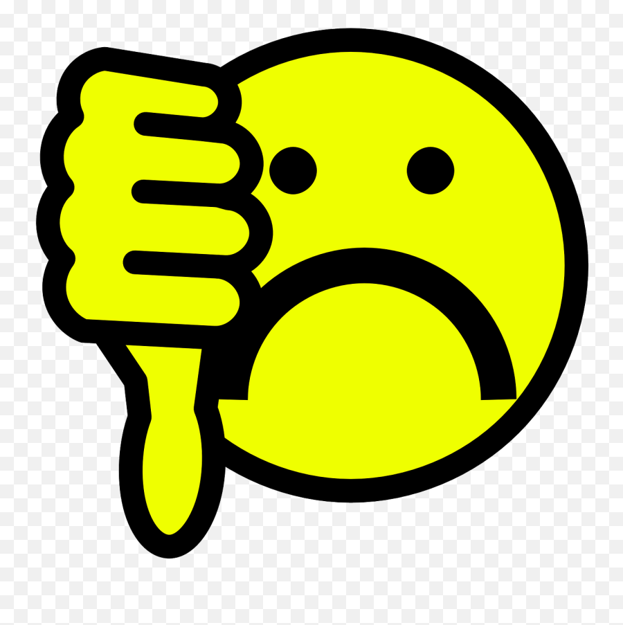 Disapprove Bad Down Rate Rated - Thumbs Down Clip Art Emoji,Cat Emoticons