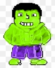The Hulk And Thanos 1 - Cartoon Emoji,Hulk Emoticon