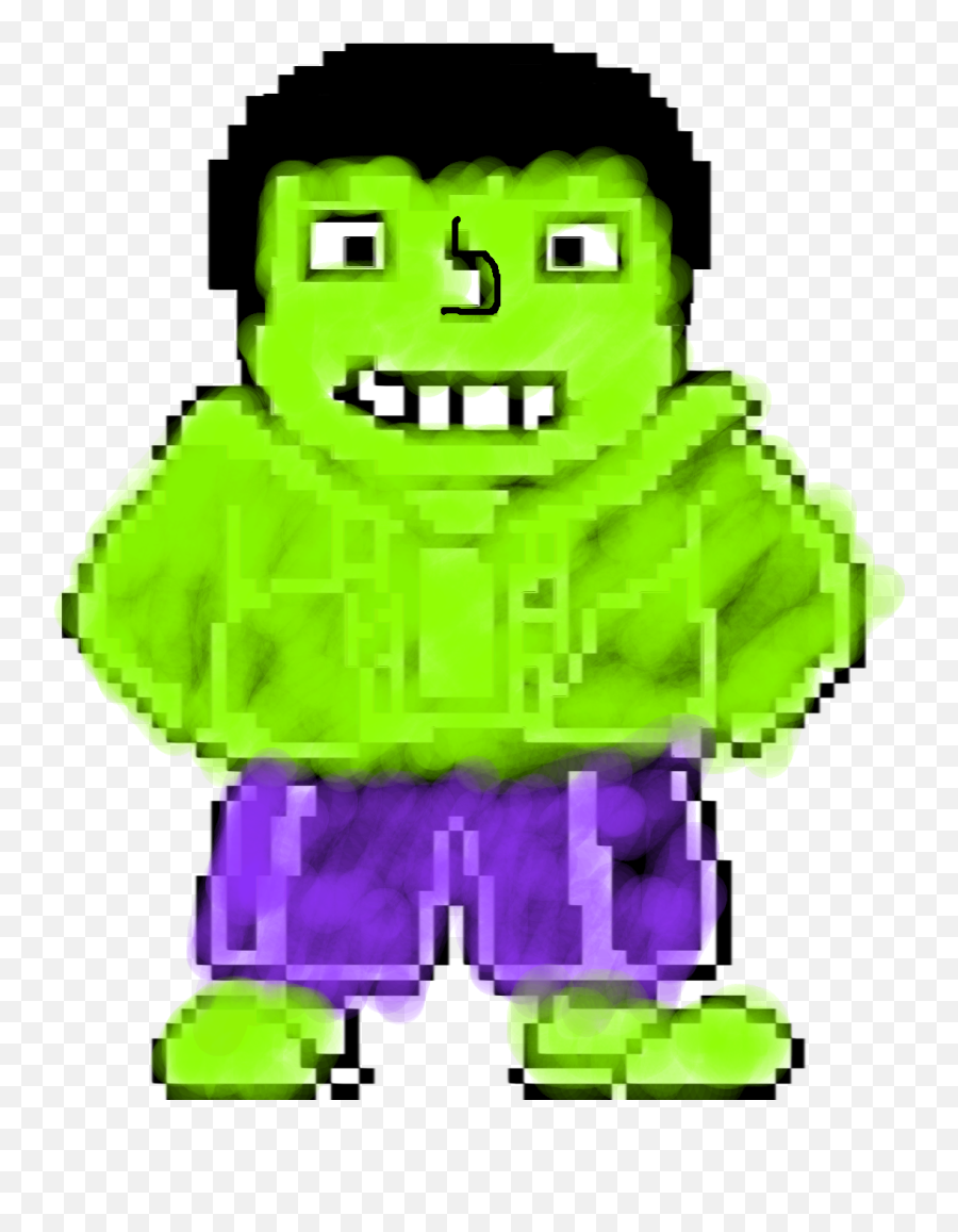 The Hulk And Thanos 1 - Cartoon Emoji,Hulk Emoticon