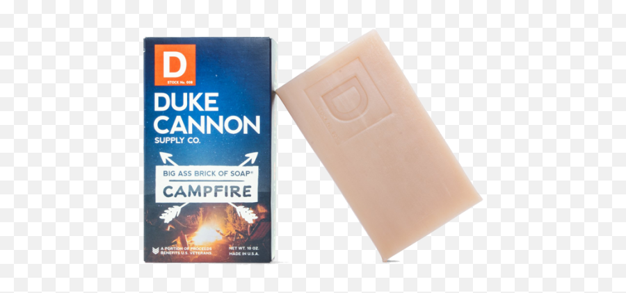 Duke Cannon Big Ass Brick Of Soap Campfire - Duke Cannon Campfire Soap Emoji,Campfire Emoji