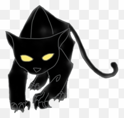 Jaguar Black Panther Leopard Secret Of Kells Aisling - Black Cat Emoji,Black Panther Emoji