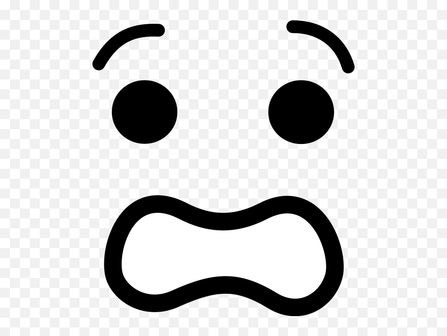 Scb50 - Scared Face Png Emoji,Kite Emoticon