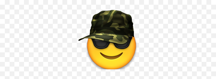 Emoji Camouflage - Smiley,Emoji Hat