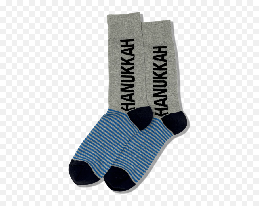 Mens Hanukkah Crew Socks - Ismail Filiz Emoji,Fire Emoji Socks