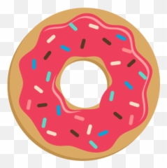 Doughnut Cartoon - Pink Donut Png Download 500500 Free Transparent Background Donut Png Emoji,Doughnut Emoji