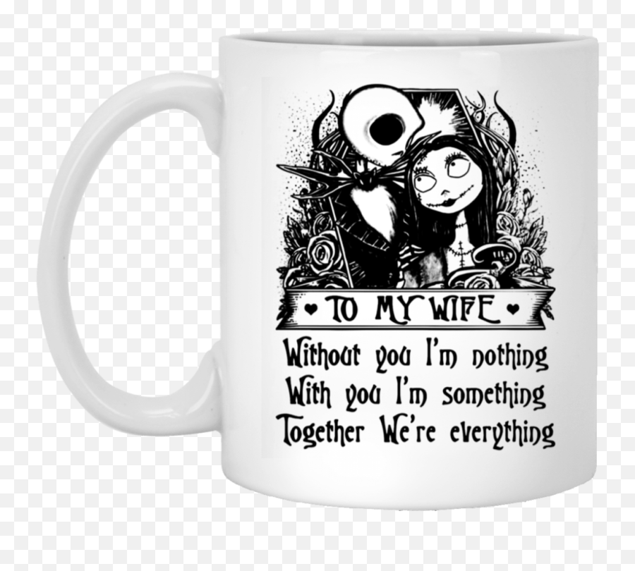 Jack And Sally Png - Whitout Aw Jack Sally To My Wife Happy Mothers Day Baby Yoda Emoji,Emoji Rolling Eyes
