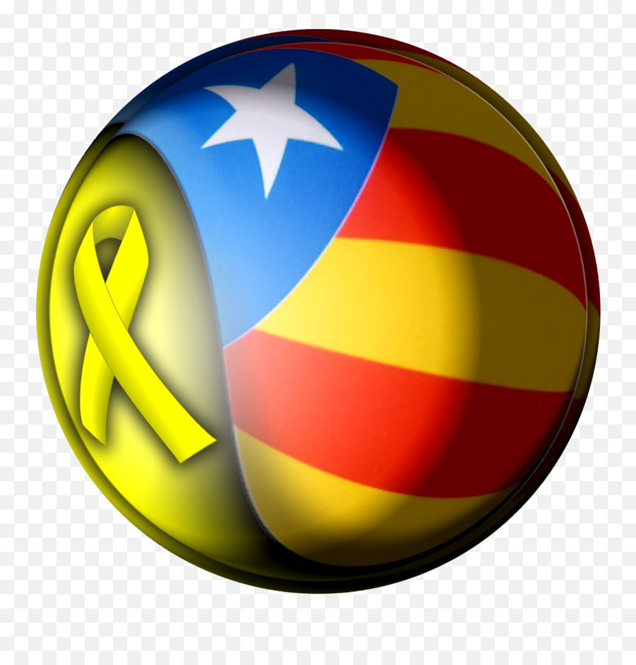Pin En Independecia Catalunya - Circle Emoji,Catalan Flag Emoji