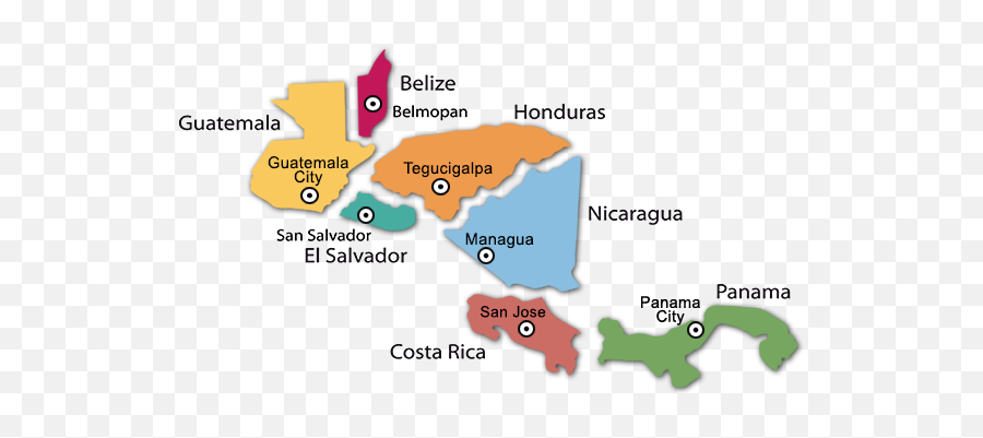 Central America Transparent U0026 Png Clipart Free Download - Ywd Central America Map Transparent Emoji,Guatemala Emoji