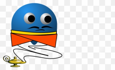 Genie In A Bottle Genie Pacman Pac - Aladdin Lamp Emoji,Genie Emoji