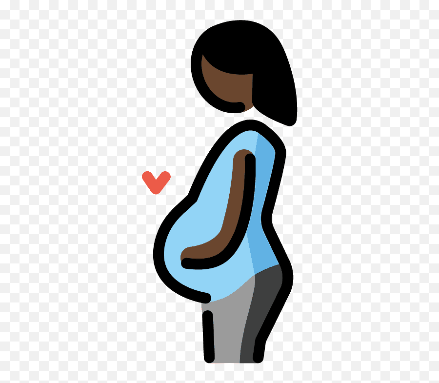 Pregnant Woman Emoji Clipart - Pregnancy Clip Art Free,Mom Emoji