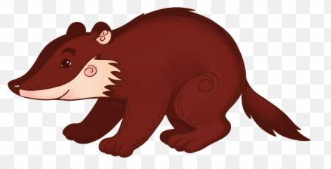Badger Clipart - Animal Figure Emoji,Badger Emoji