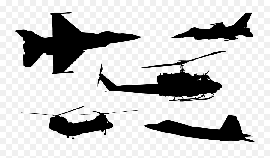 Airplane Military Aircraft Helicopter - Airplane Silhouette Emoji,Helicopter Emoji