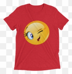 Emoji Winking Tshirt Funny - Old Man Strength Shirt