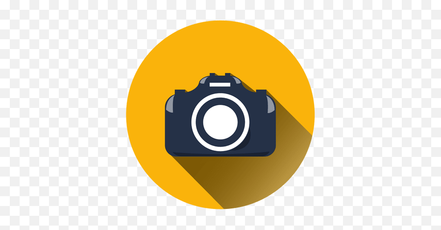 Flat Camera Circle Icon - Transparent Png U0026 Svg Vector File Circle Camera Icon Png Emoji,Camera Emoji Transparent